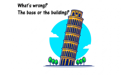 La base o la torre, ¿qué está mal?